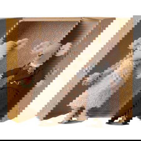 Couple de mariés dans son joli coffret | Maman et Papa - Maileg