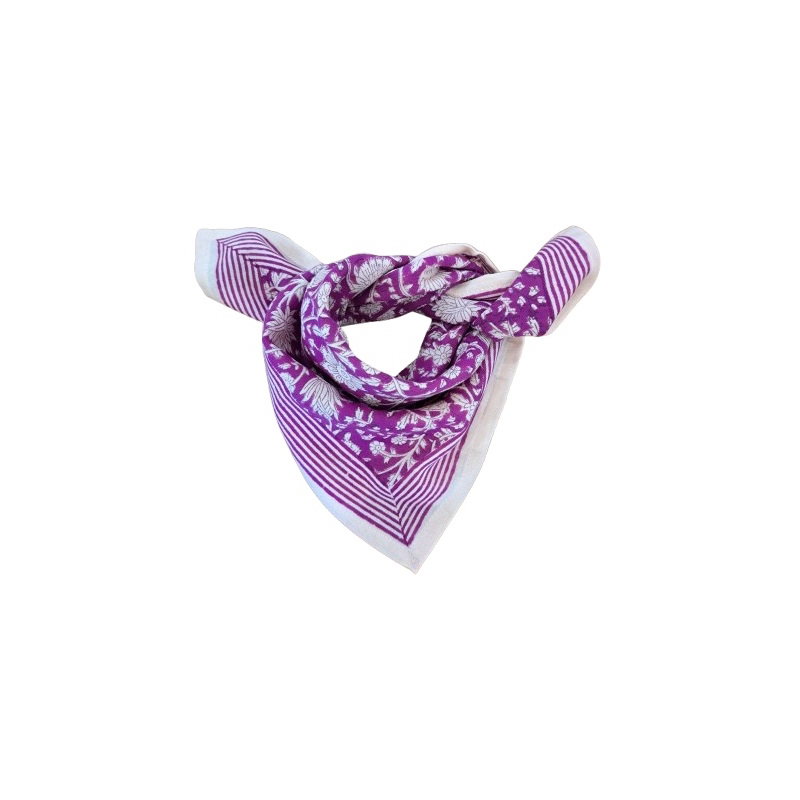 Foulard Petit format | Anjali Bougainvillier