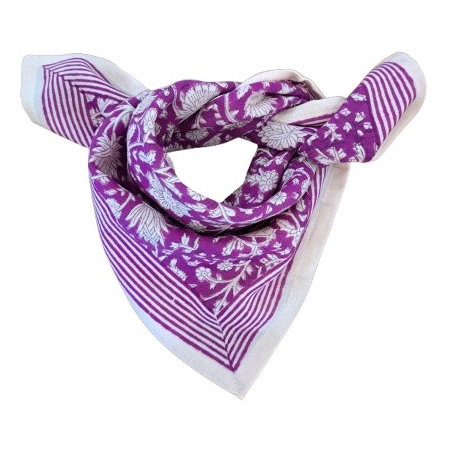 Foulard Petit format | Anjali Bougainvillier - Bëllemme