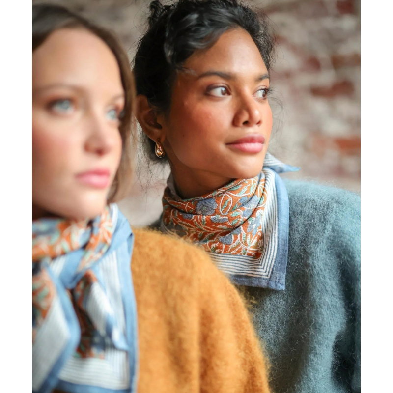 Foulard Petit format | Pia Brique
