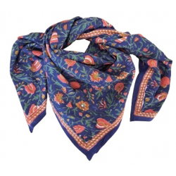 Foulard Grand format | Mina Indigo