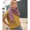 Foulard Grand format | Albertine Purple