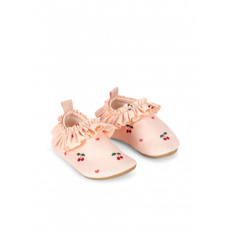 Chaussures de bain | Cherry coeur rose - Konges Slojd