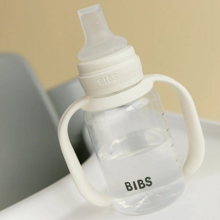 Biberon bec verseur en silicone 150 ml | Ivoire - Bibs