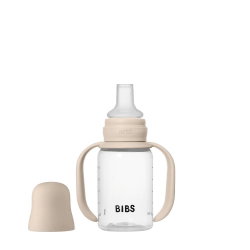 Biberon bec verseur en silicone 150 ml | Blush