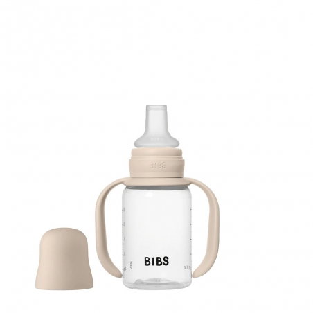 Biberon bec verseur en silicone 150 ml | Blush - Bibs