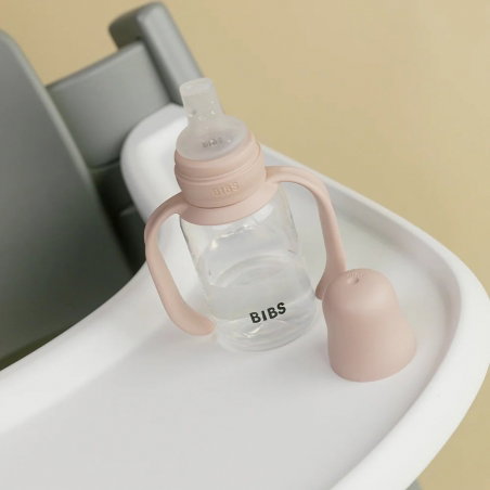 Biberon bec verseur en silicone 150 ml | Blush - Bibs