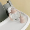 Biberon bec verseur en silicone 150 ml | Blush