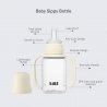 Biberon bec verseur en silicone 150 ml | Blush