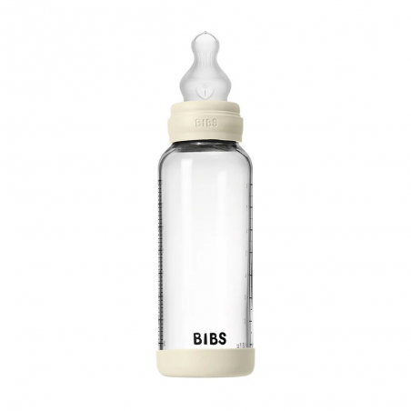 Biberon en verre Bibs 240 ml | Ivoire - Bibs