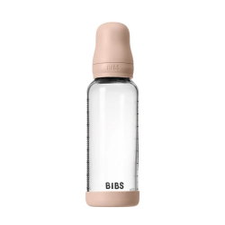 Biberon en verre Bibs 240 ml | Blush
