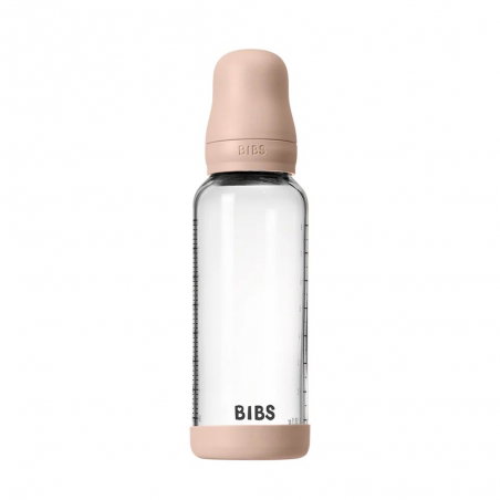 Biberon en verre Bibs 240 ml | Blush - Bibs
