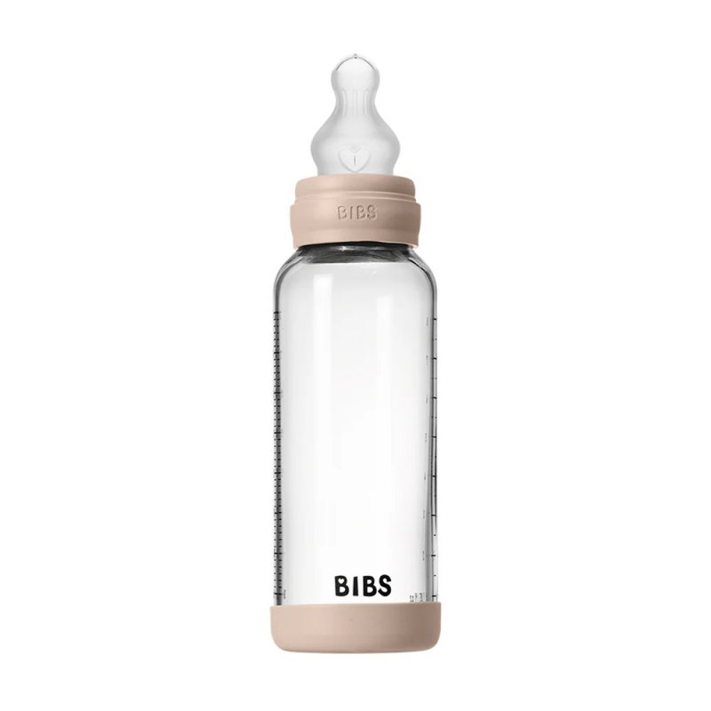 Biberon en verre Bibs 240 ml | Blush
