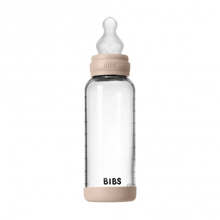 Biberon en verre Bibs 240 ml | Blush - Bibs