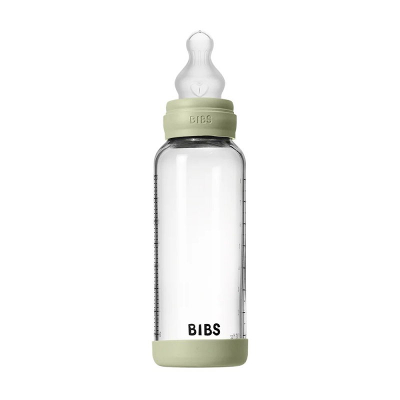 Biberon en verre Bibs 240 ml | Sauge