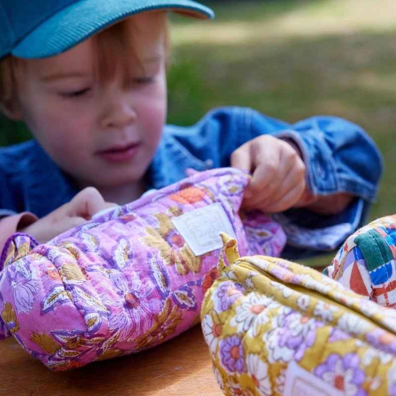 Trousse d'école Nila | Meera Orchidée