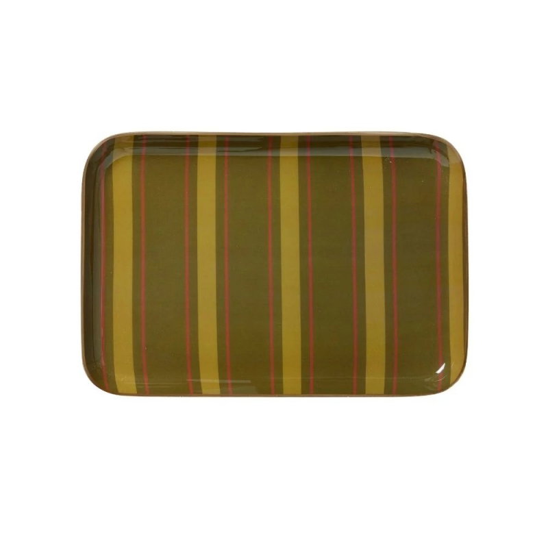 Plateau Aperol | Stripes Bronze