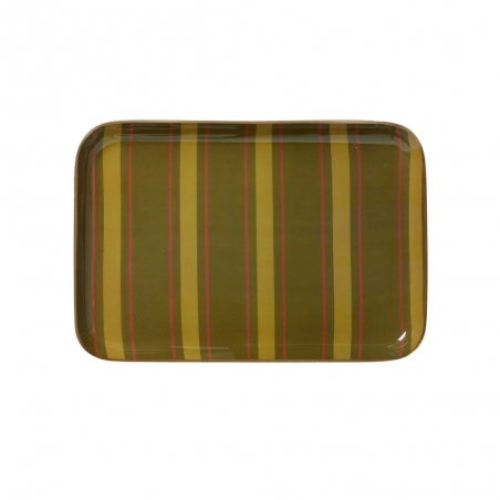Plateau Aperol | Stripes Bronze