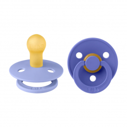 2 Tétines Bibs rondes | Hush/Grape