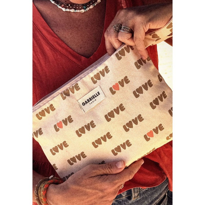 Pochette avec anse | Love