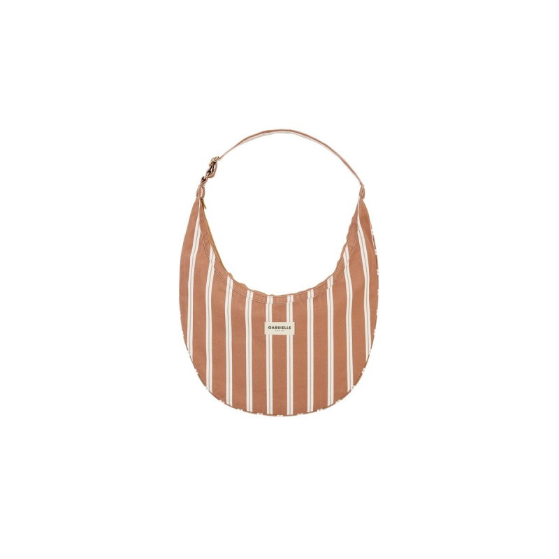 Sac new B | Rayures noisette