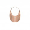 Sac new B | Rayures noisette