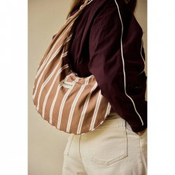 Sac new B | Rayures noisette