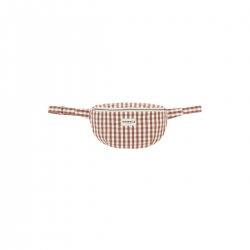 Sac banane en coton | Vichy Camel - Gabrielle Paris