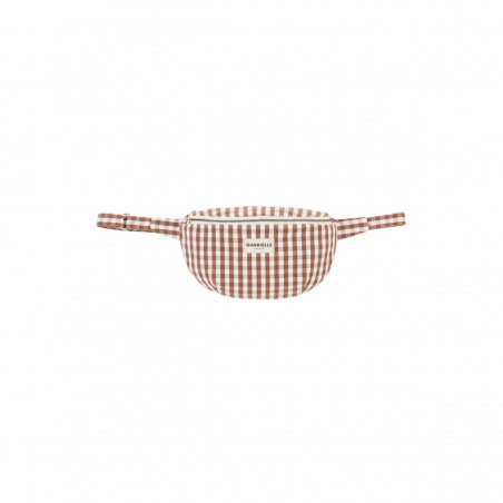 Sac banane en coton | Vichy Camel - Gabrielle Paris