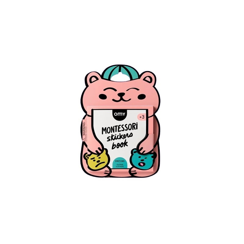 Montessori stickers book | Emotions