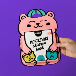Montessori stickers book | Emotions