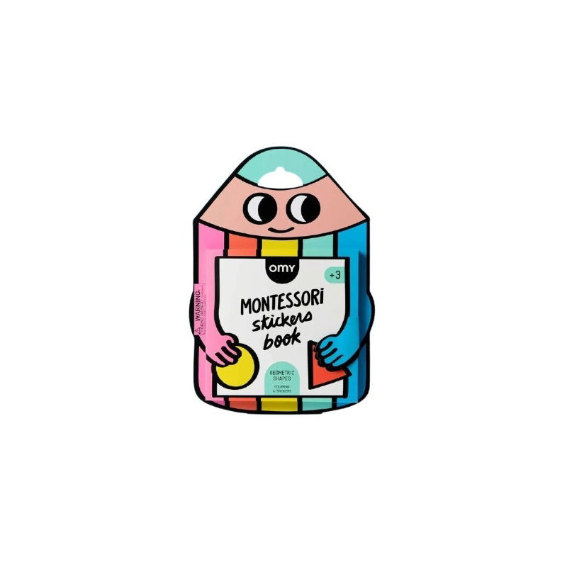 Montessori stickers book | Formes géométriques