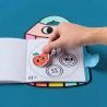 Montessori stickers book | Formes géométriques
