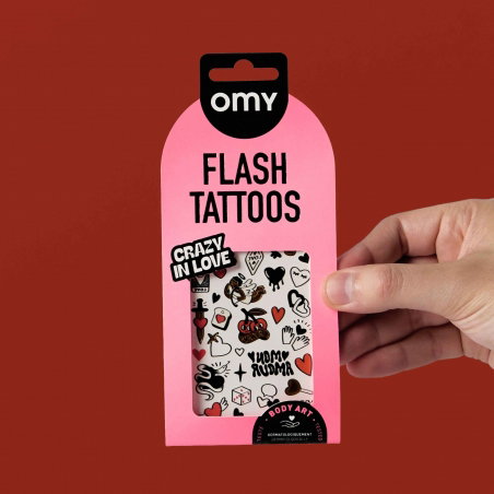 Flash Tattoos | Crazy in Love - OMY