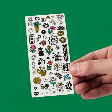 Flash Tattoos | Flower Pop - OMY