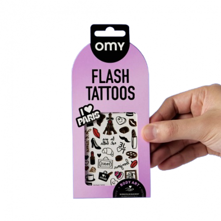 Flash Tattoos | I love Paris