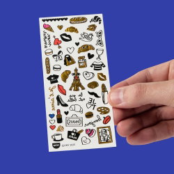 Flash Tattoos | I love Paris