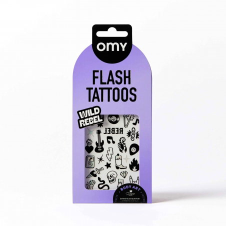 Flash Tattoos | Wild Rebel - OMY
