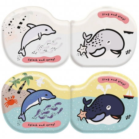 Livre de bain |Whale & friends9781836003779