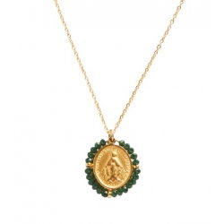 Collier Santa Maria | Forest Green