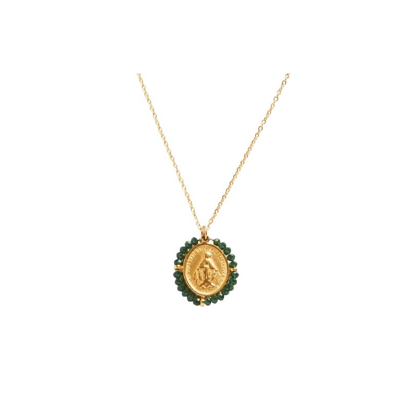 Collier Santa Maria | Forest Green