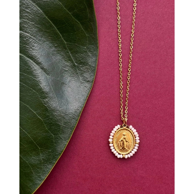 Collier Santa Maria | Shiny Cream
