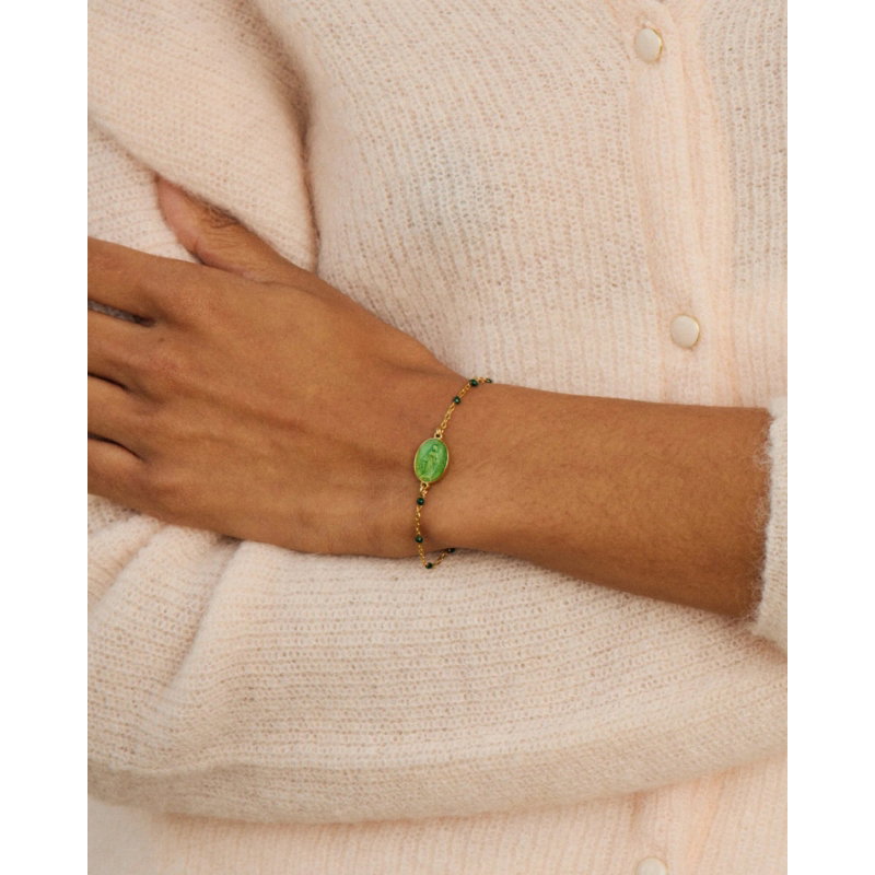 Bracelet Santa Maria | Forest Green