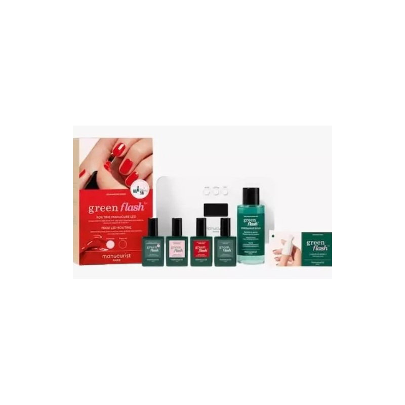 Coffret routine manucure Green Flash