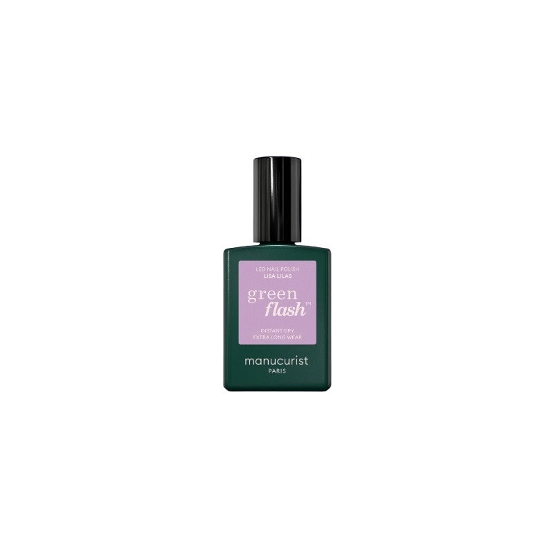 Vernis semi-permanent LED Green Flash | Lisa Lilas