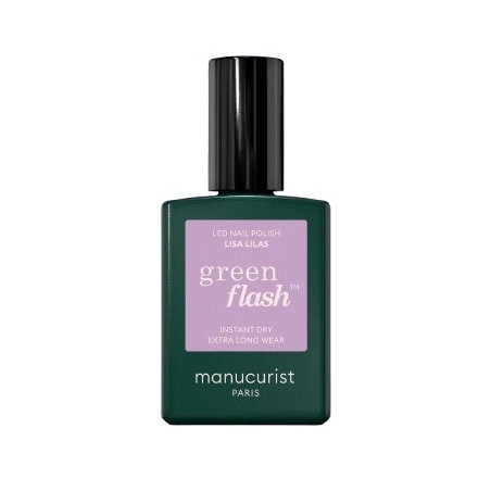 Vernis semi-permanent LED Green Flash | Lisa Lilas