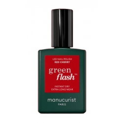 Vernis semi-permanent LED Green Flash | Red Cherry