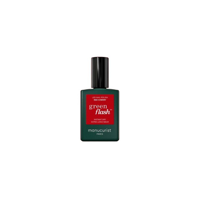 Vernis semi-permanent LED Green Flash | Red Cherry