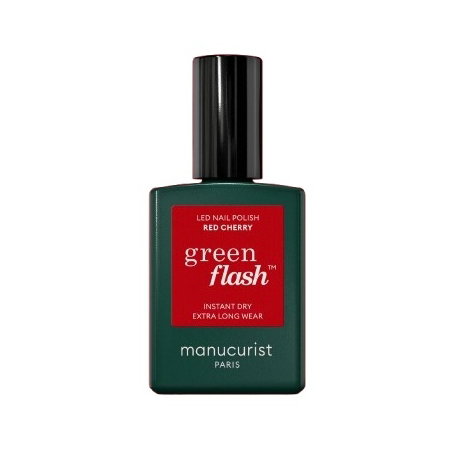Vernis semi-permanent LED Green Flash | Red Cherry