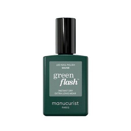 Vernis semi-permanent LED Green Flash | Sauge - Manucurist